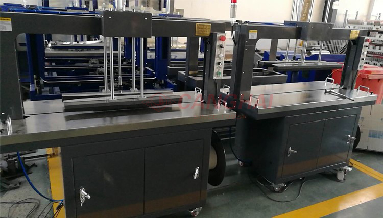 Manual PP belt strapping binding packing machine