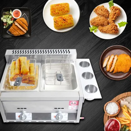 Electric Turkey Fryer with Oil Filtration Air Fryer
