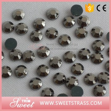 SS12 hematite korea A grade transfer rhinestones on sale for dresses