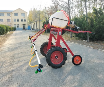 Factory Price 100L Agricultural Hand Push Sprayer Gasoline Powered Boom Spraying Machine