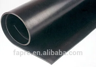 soft good resilience rubber sheet/mat