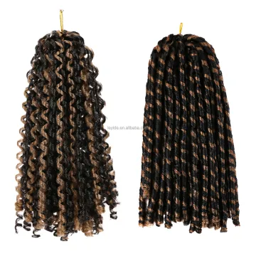 Soft Goddess Faux Locs Crochet Hair Soft Natural Synthetic Dread Locks Braids Hair Extension For Women