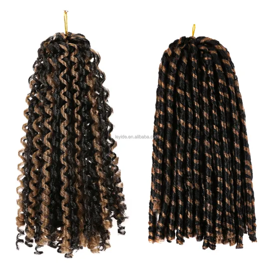 Soft Goddess Faux Locs Crochet Hair Soft Natural Synthetic Dread Locks Braids Hair Extension For Women