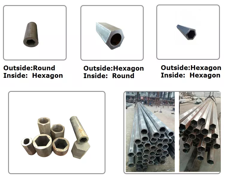 Hexagonal steel Tube