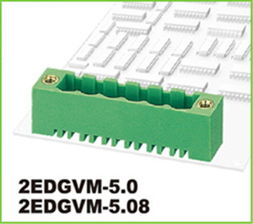 2p-10p 5.0mm Pitch Green Pluggable Terminal Connector Block