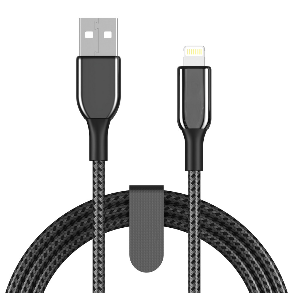 Durable Zinc Alloy Lightning Cable for Apple Devices