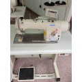 Computer Controlled Direct Drive Single Needle Lockstitch Sewing Machine