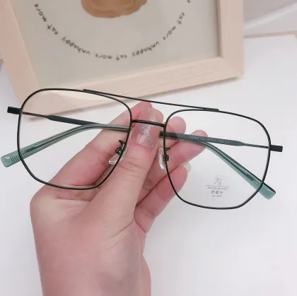 Korean Style Ultra-Light Frameless Anti-Blue Ray Glasses