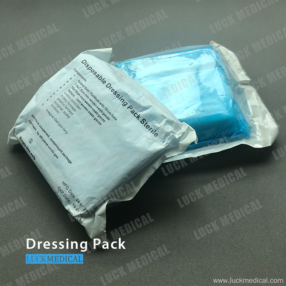 Disposable Medical Wound Dressing Change Kit