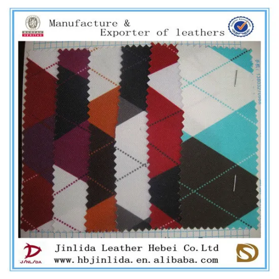 printed oxford fabric for bag