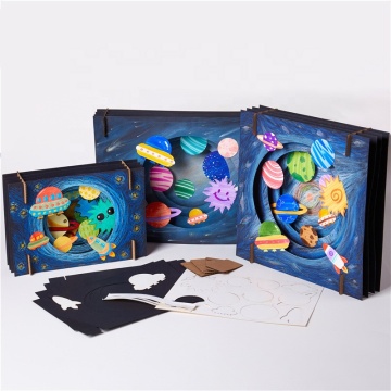 Kit fai da te per pittura fai da te con cielo vasto fatto a mano in 3D