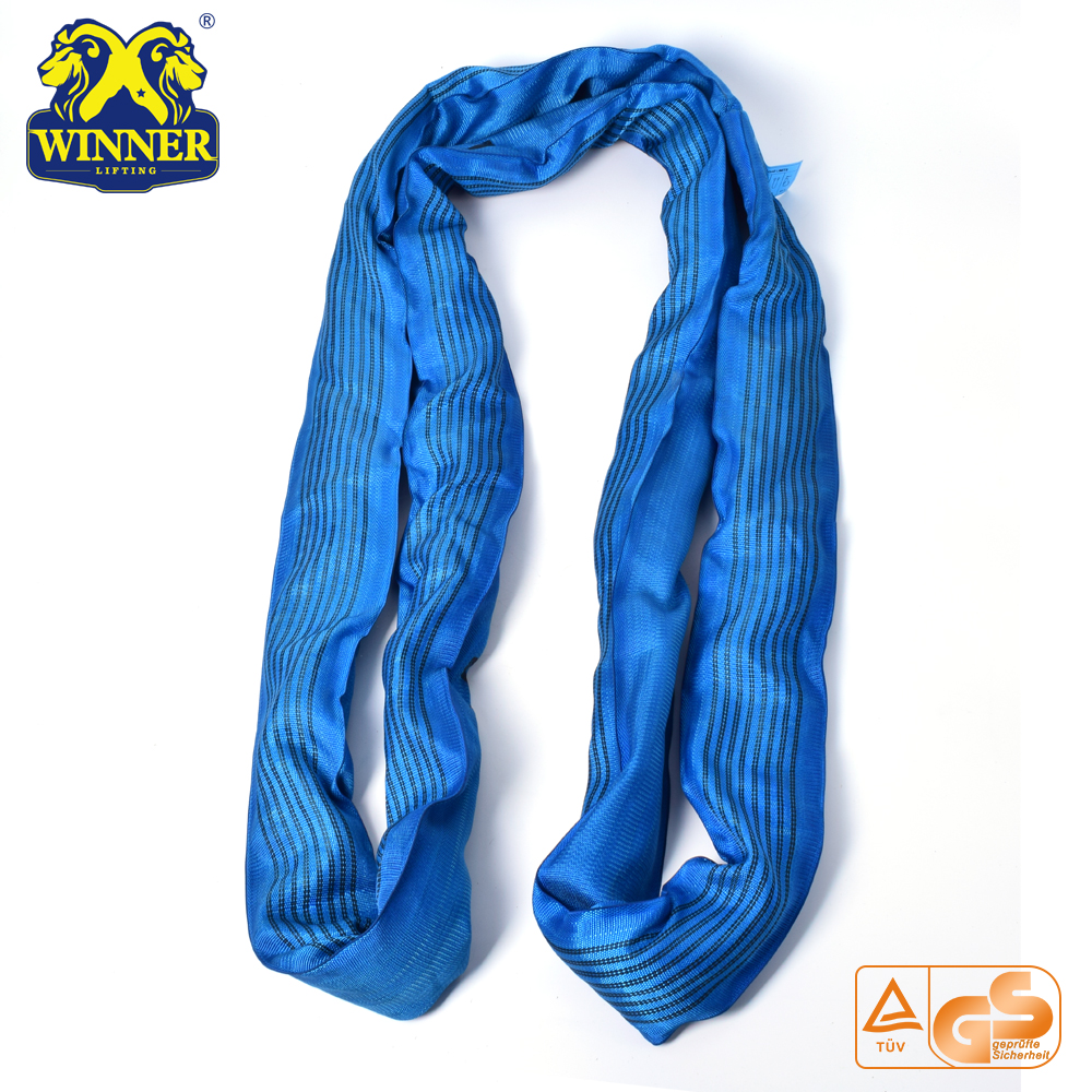 8Ton Wholesale Safety Nylon Endless Lifting Round Sling