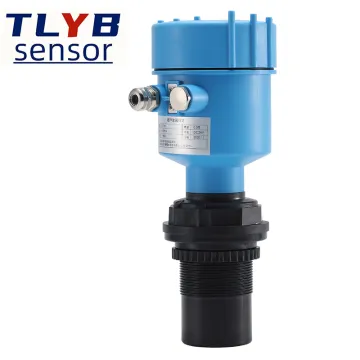 Diesel Fuel Tank Digital Level Transmitter Gauge Indicator Meter Ultrasonic Sensor