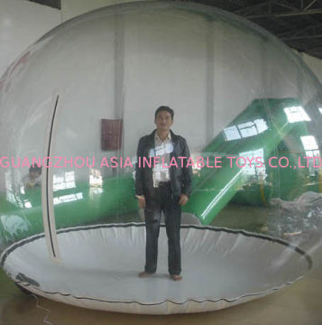 Merry Christmas Huge Inflatable Snow Globe With Human Size