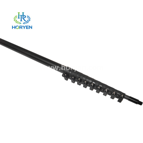 Hochwertige teleskopische Kohlefaserpolen einstellbarer Rohr