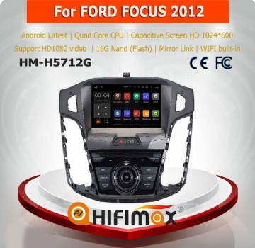 Hifimax Android car radio stereo audio car multimedia for ford focus 2012 car dvd player for ford focus 2013 2014 car dvd gps