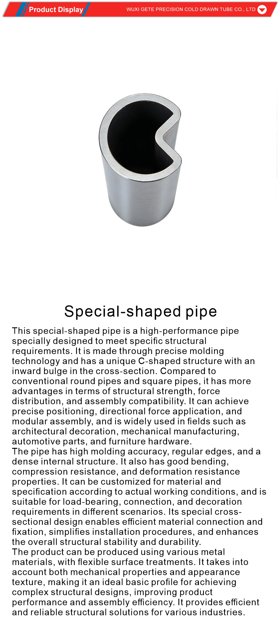 custom made high performance piping