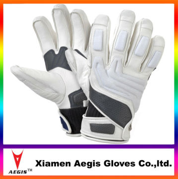 Hot sale brand white winter golf glove sheepskin spandex Best Quality Fashion leather gloves OEM Golf Glove With Printed Logo