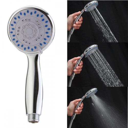 Water saving dual function spray handheld shower head