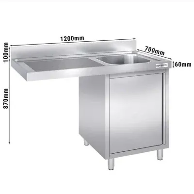 Commercial Kitchen Furniture Stainless Steel Sink Dishwasher