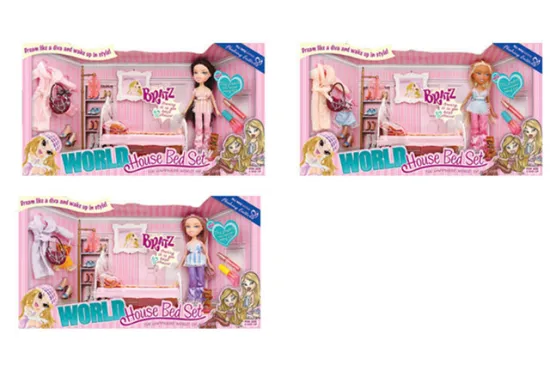 DOLL HOUSE BED SET