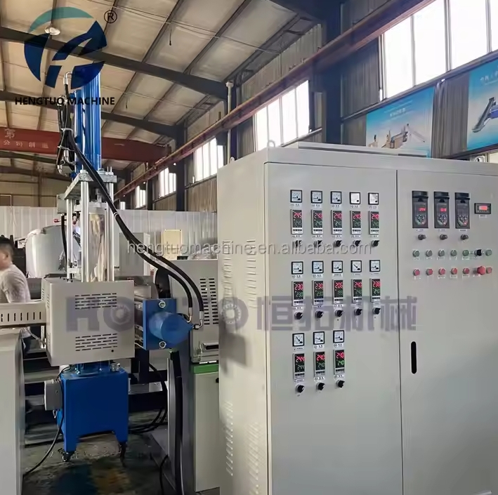 מכונת מיחזור פלסטיק שקית ארוגה שלב כפול