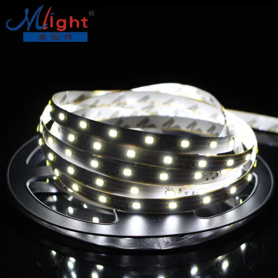 12V 2835 60leds/m Clod White 4.8W/m IP 20 Flexible Led Light Strip for Indoor Decoration Holiday Led Light Strip