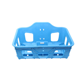 Customized Fashion Portable PP Plastic Bike Front Basket for E-bikes & Electric Scooters