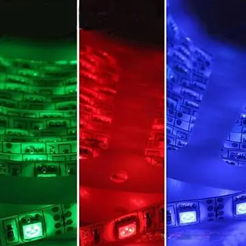 computer controlled led strip for ceiling&wall&building
