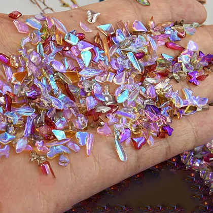 Wholesale Aurora Resin Rhinestones for Nail & Clothing Accessories