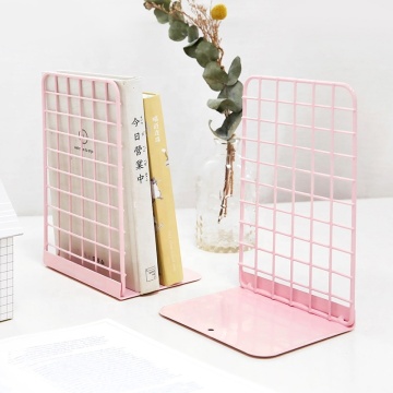 Đơn giản lưới kim loại giá sách giá sách kệ sách