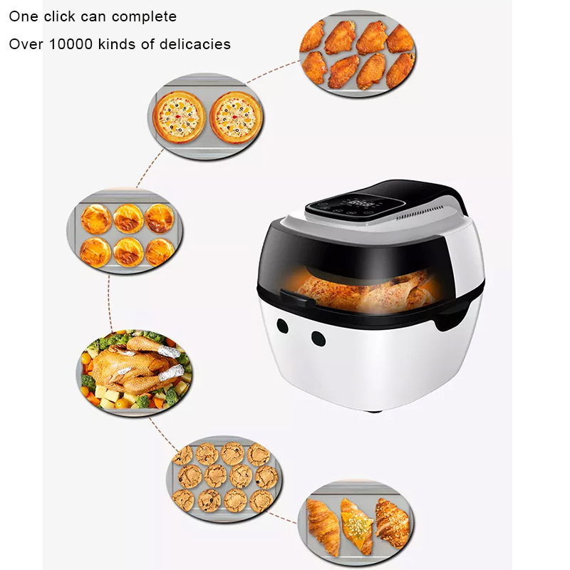 Digital Multi-function visual air fryer 8L