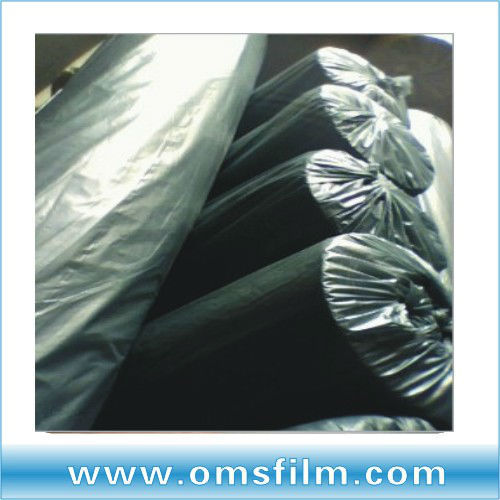 BLACK FILM FOR mulch bed covering