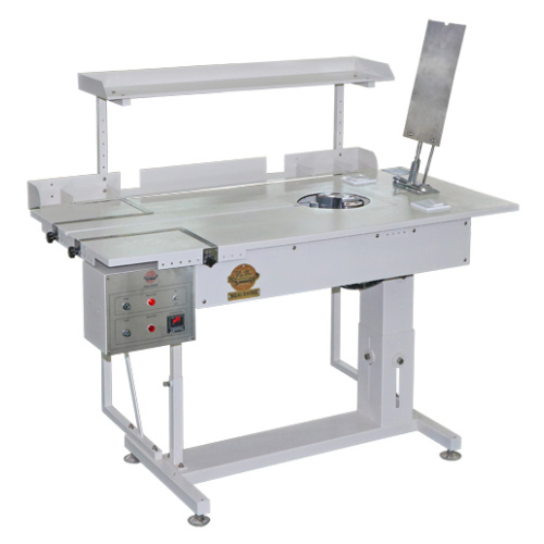 Shirt Yoke Neck Ironing Machine Pneumatic Shirt Folding Table with Material Stand Supplier