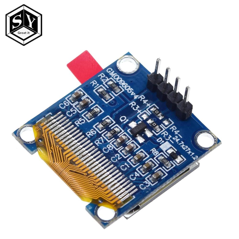 0.96 inch IIC Serial Yellow Blue OLED Display Module 128X64 I2C SSD1306 12864 LCD Screen Board GND VCC SCL SDA for arduino