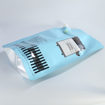 bolsas de papel de aluminio con boquilla doypack con boquilla de succión