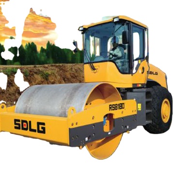 SDLG RS8180 Mechanical Single Drum Vibratory Road Roller 18t - High Standard Low Price Road Roller for Sale