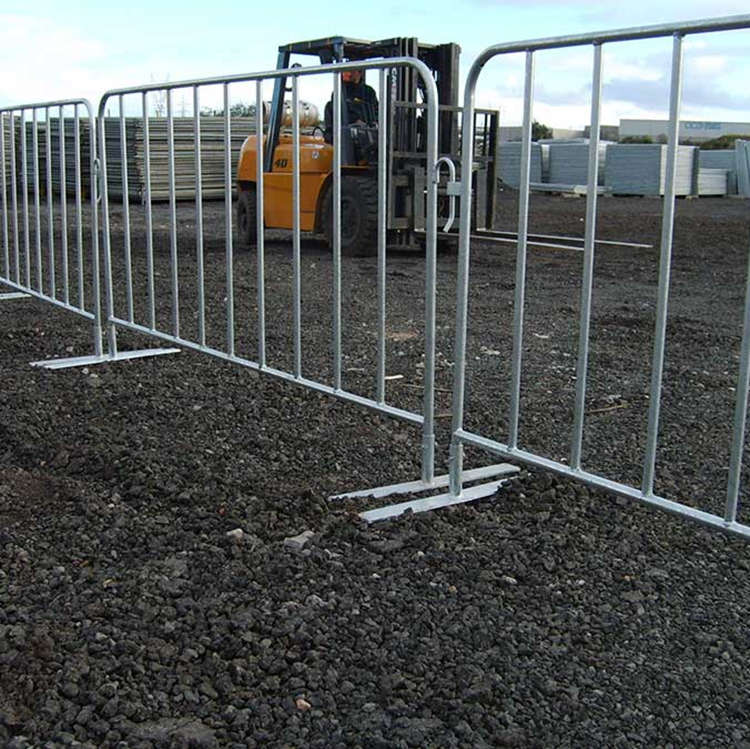 stainless steel construction barricades crowd control