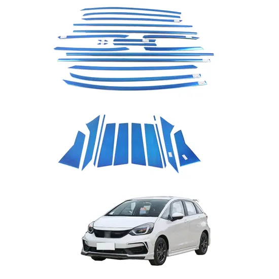 2021 Honda Fit Jazz Automotive Stainless Steel Exterior Window Trim