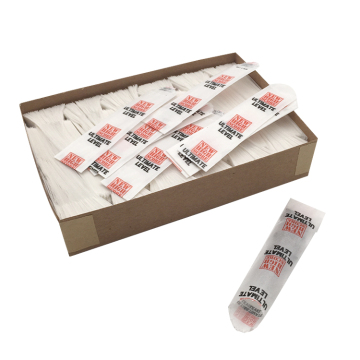 Factory Stock 24mm White Glassine Wax Stamp Bags, 600pcs/Box