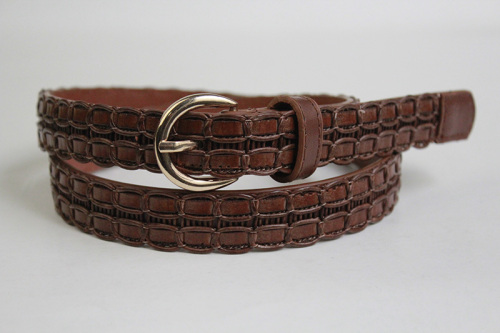 Skinny PU Belt for Ladies