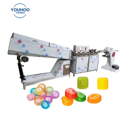 Sale: Rainbow Lollipops, Hard Candy, Gummy Candy Cutting Machine & Taffy Pulling Machine