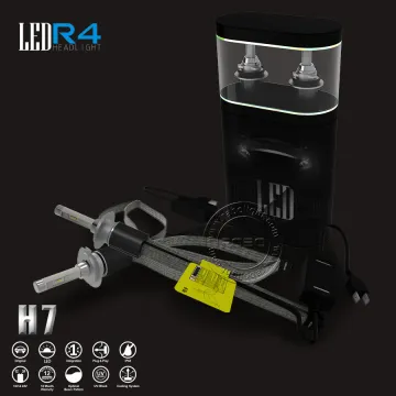 Hot wholesale superbright R4-40A led headlight 12v 40w led lamps car 9005 9006 h4 h7 led headlight bulbs