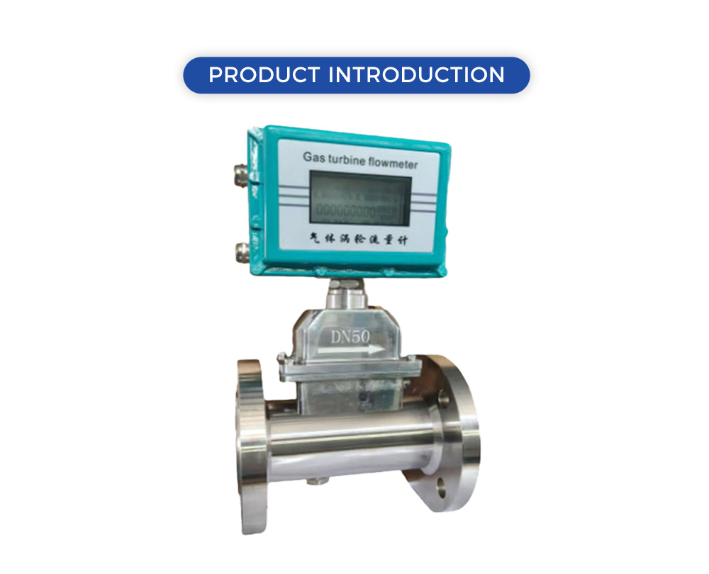 Flanged Gas Turbine Flowmeter X