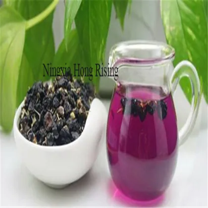 Superfood dried black goji berry wolfberry