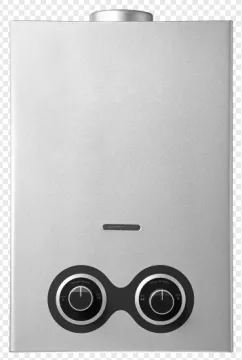 Gas water heater with oxygen-free copper heat exchanger