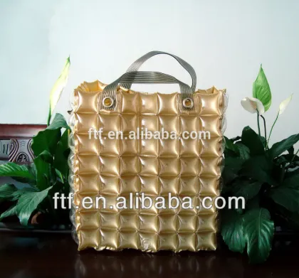 Custom red inflatable mountaineering bag