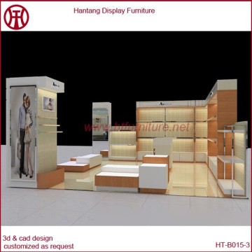 Custom Luxury Salon Bag Selling Kiosk For Mall Luxury Bag Retail Shop Display Kiosk