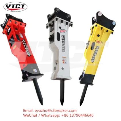 construction equipment heavy duty hydraulic rock breaker