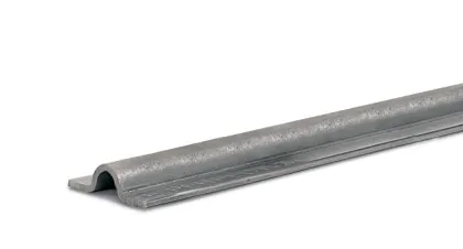 16mm 20mm shape galvanized sliding gate track